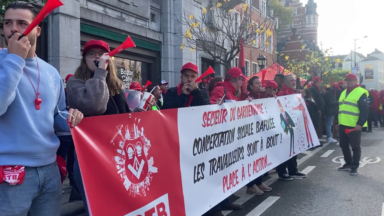 Manifestation des agents de sécurité pour de meilleures conditions de travail