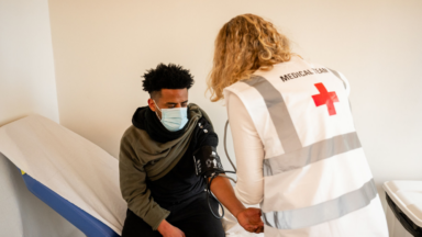 Le centre médical Croix-Rouge “Refugee Medical Point” s’installe durablement à l’ancien hôpital Bordet