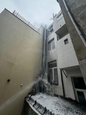 Incendie rue des coteaux Photo : Siamu Bruxelles