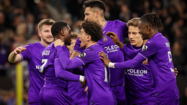 Jupiler Pro League : Anderlecht s’impose 6-0 face à un Gand réduit à neuf