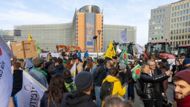 Les agriculteurs manifestent à Bruxelles contre le Mercosur : “C’est une concurrence tout à fait déloyale”