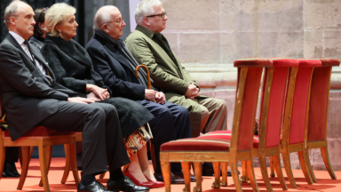 La famille royale assiste au Te Deum à Bruxelles à l’occasion de la Fête du Roi