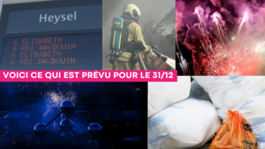 Réseau STIB, feu d’artifice, collecte des déchets et centre de crise : tout savoir sur la soirée du 31 décembre