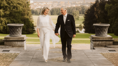 Philippe et Mathilde fêtent leurs noces d’argent