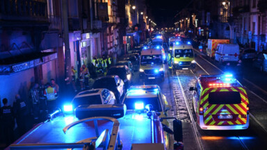 Près de 600 interventions des pompiers la nuit du Nouvel An à Bruxelles