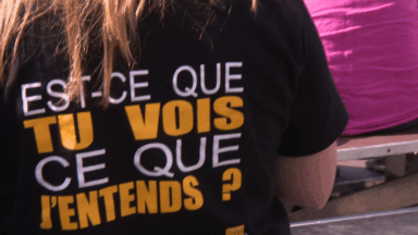 Des spectacles de cirque du festival Hopla! accesibles en traduction d’images