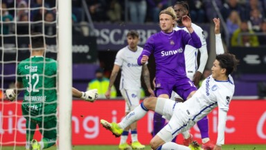 Pro League : Anderlecht s’impose 5-0 face à Gand avec un quadruplé de Kasper Dolberg