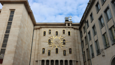 Le carillon du Mont des Arts en pleine rénovation