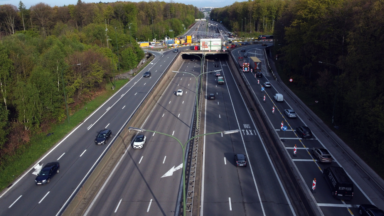 Fermeture nocturne de l’E411/A4 du 22 au 26 avril à Corroy-le-Grand vers Bruxelles