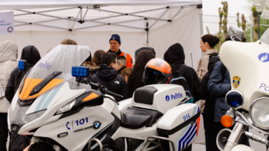 Plus d’un millier d’élèves au stade Roi Baudouin pour une journée festive avec la police