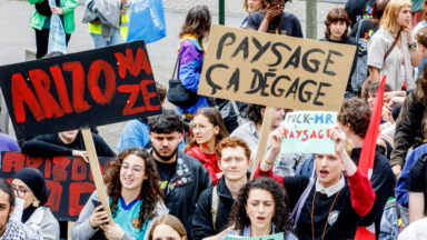 Enseignement supérieur : quelque 200 manifestants contre le décret Paysage à Bruxelles