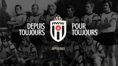 “Depuis toujours, pour toujours” : le Racing White Woluwe dévoile son nouveau logo