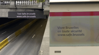 Bruxelles: les panneaux de signalisation pour alerter les citoyens en cas de crise